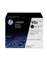 HP 90X (CE390X) Black. Two High Yield Toner Cartridges for HP LaserJet Enterprise 600 M4555