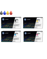 HP 654X Black and  654A Colors Set of 4 Cartridges