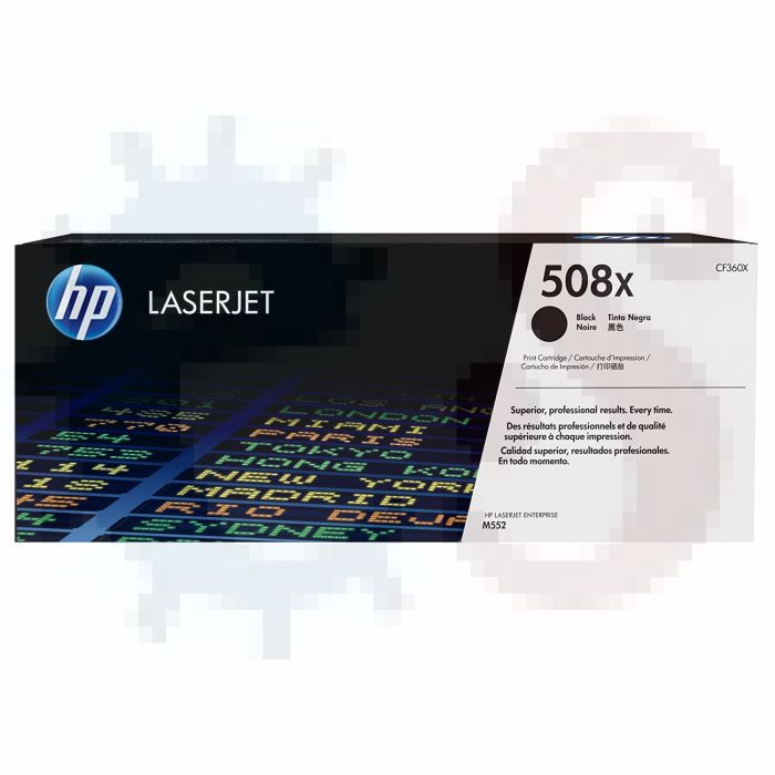 HP 508X (CF360-1-2-3X) Four colors High Yield Original Toner