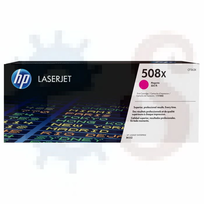 HP 508X (CF360-1-2-3X) Four colors High Yield Original Toner