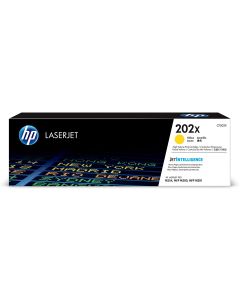 HP 202X (CF502X) Yellow High Yield Toner Cartridge